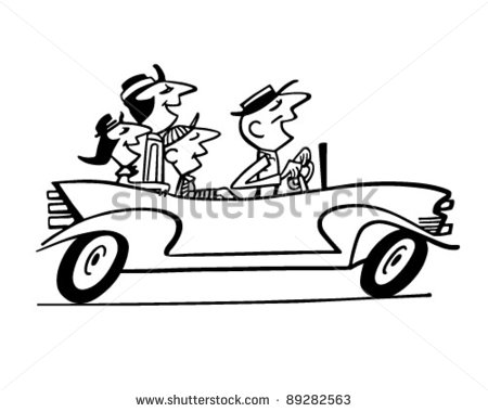 Retro Clipart Car Stock Photos Images   Pictures   Shutterstock