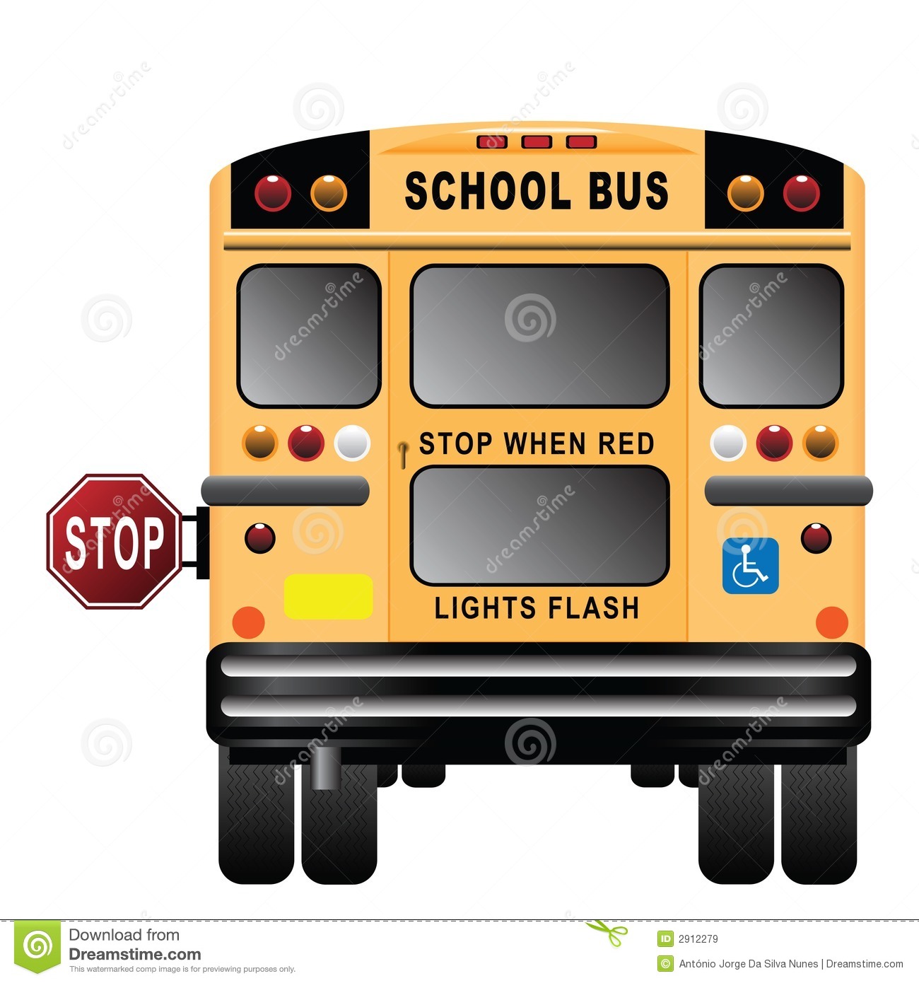 School Bus Royalty Free Stock Images   Image  2912279