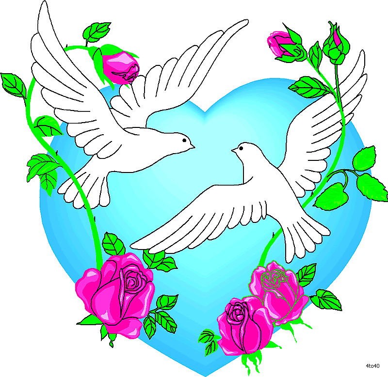Teal Love Birds Clipart   Clipart Panda   Free Clipart Images