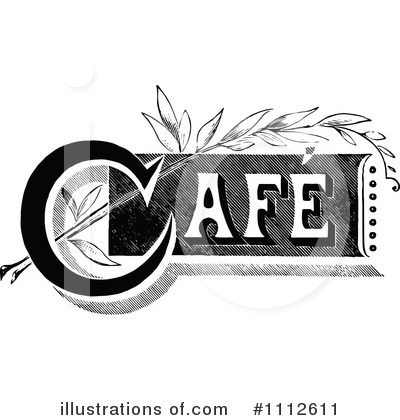 Cafe Clipart  1112611 By Prawny Vintage   Royalty Free  Rf  Stock