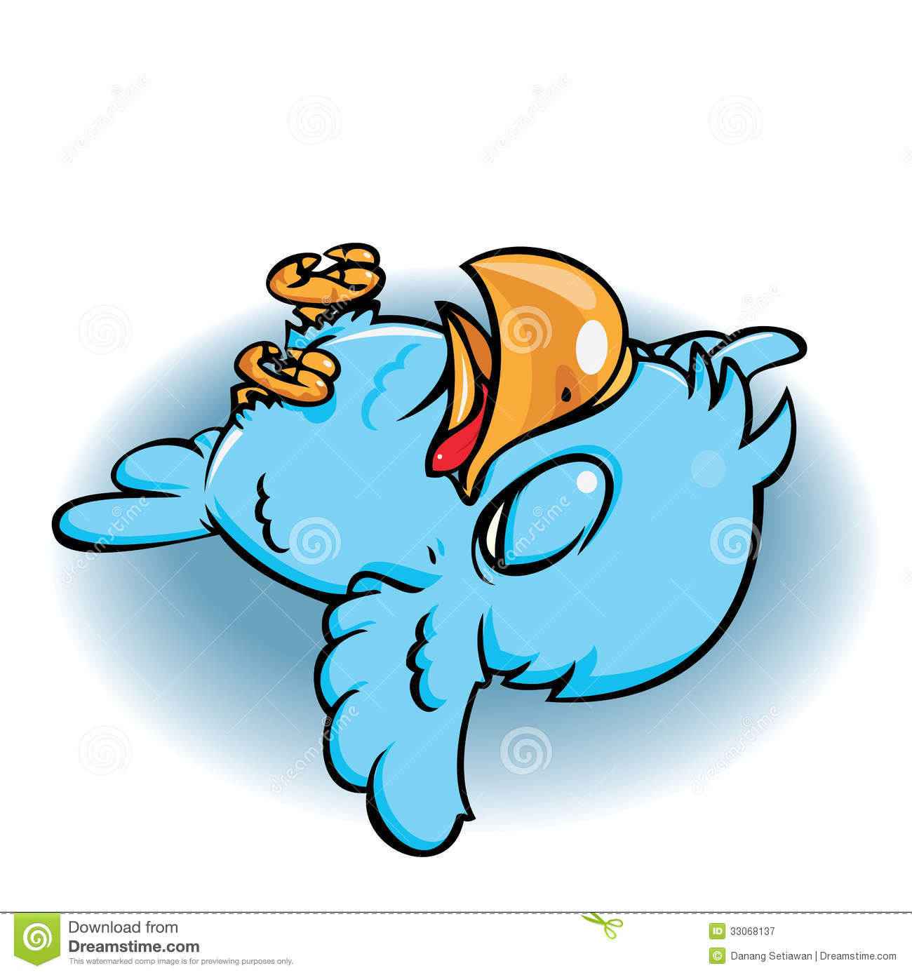 Dead Blue Bird Royalty Free Stock Photography   Image  33068137