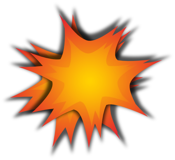 Explosion Clip Art At Clker Com   Vector Clip Art Online Royalty Free