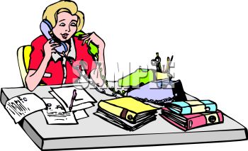 Female Principal Clipart Woman Talking On The