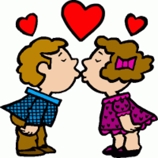 Kissing Clipart Kiss Clip Art Valentines Day Clipart Kids Kissing Gif