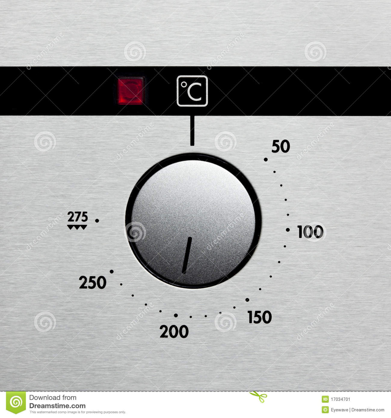 Oven Dial Stock Image   Image  17034701