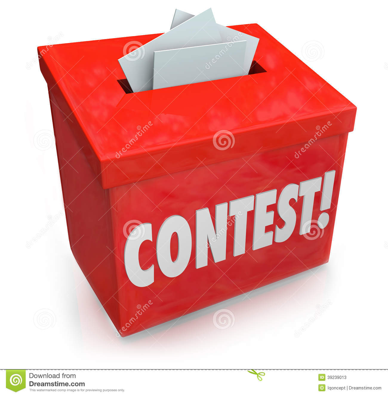 Red Collection Box To Enter Your Entry Form And Compete To Win A Prize