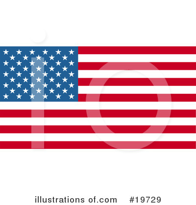 Royalty Free  Rf  American Flag Clipart Illustration By Geo Images