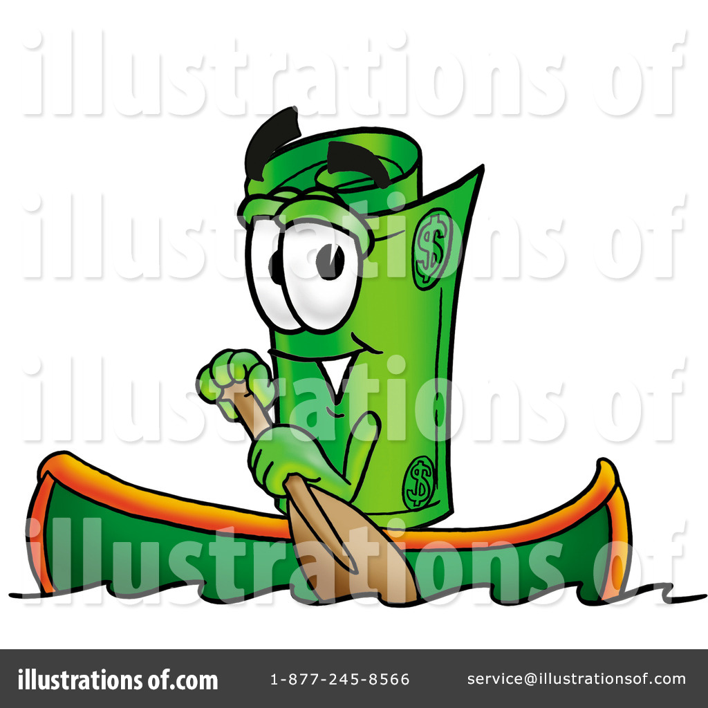 Royalty Free  Rf  Rolled Money Clipart Illustration  9921 By Toons4biz