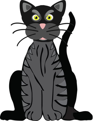 Scared Cat Clipart Art Pictures Of Cats Clipart