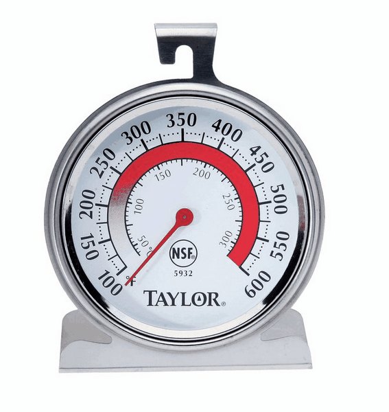 Taylor Oven Dial Thermometer Nsf Listed Temperature Range Is 100 To