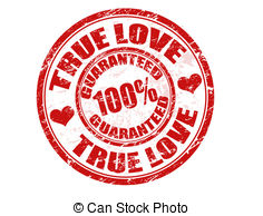 True Love Stamp   Grunge Rubber Stamp With Text True Love   