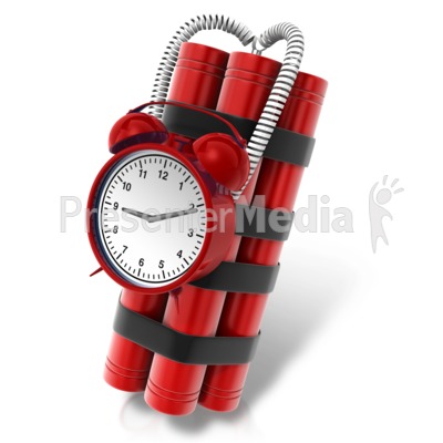 Wired Time Bomb   Signs And Symbols   Great Clipart For Presentations