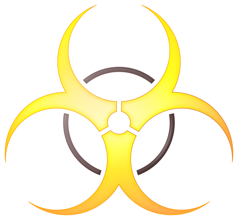 Biohazard By M1981   Biohazard Symbol  Not Really Adapted For