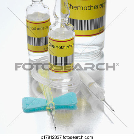     Chemotherapy Medications Beside Iv Drip Tubing View Large Photo Image