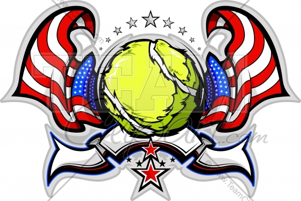 Day Tennis Clipart In An Easy To Edit Vector Format Memorial Day