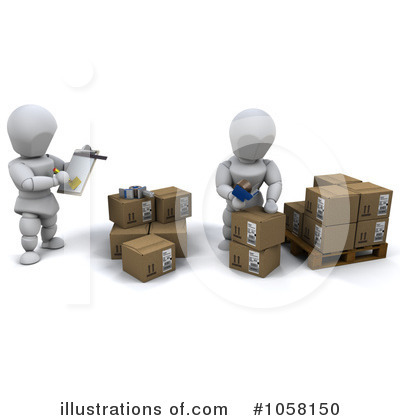 Logistics Clipart  1058150 By Kj Pargeter   Royalty Free  Rf  Stock