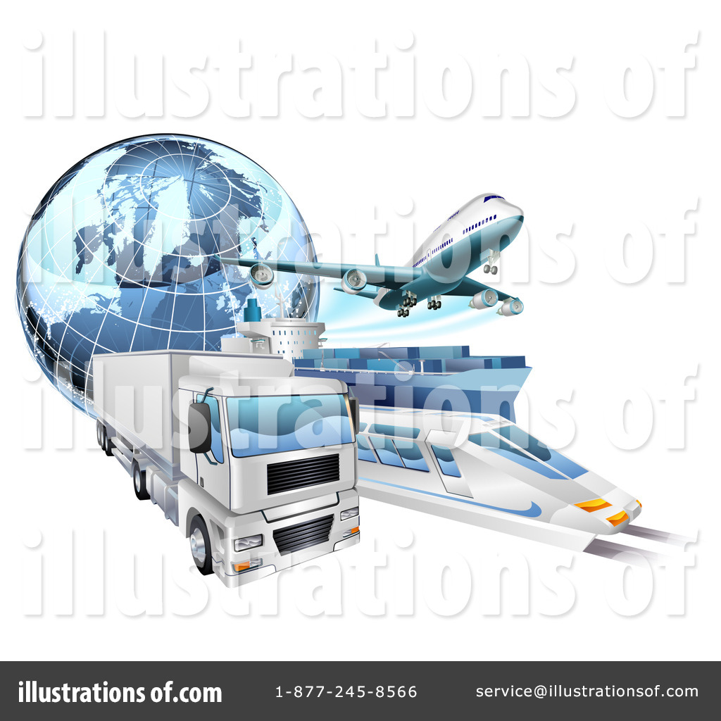 Logistics Clipart  1228771 By Geo Images   Royalty Free  Rf  Stock