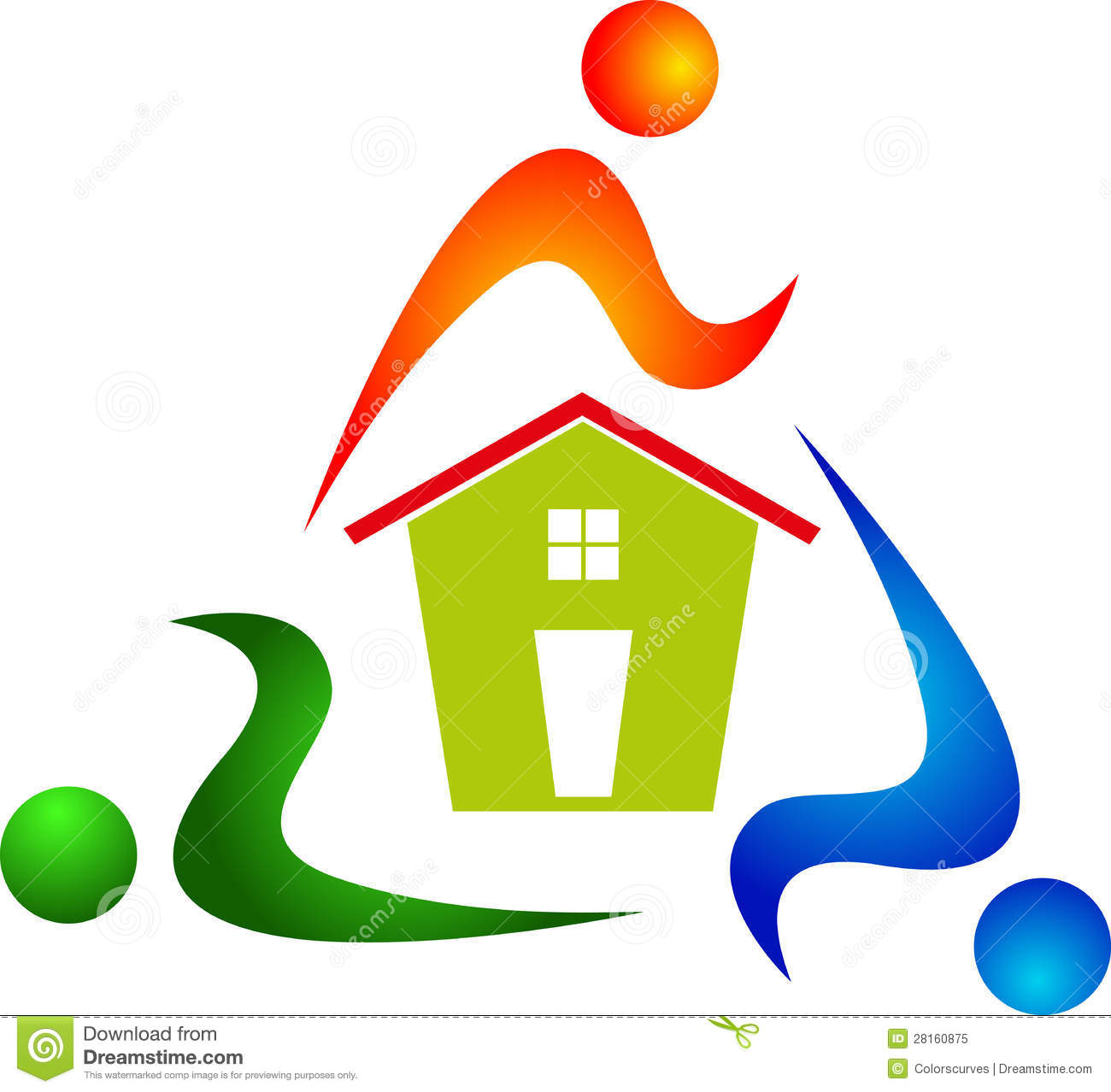 People Rotation With Home Care Royalty Free Stock Photo   Image