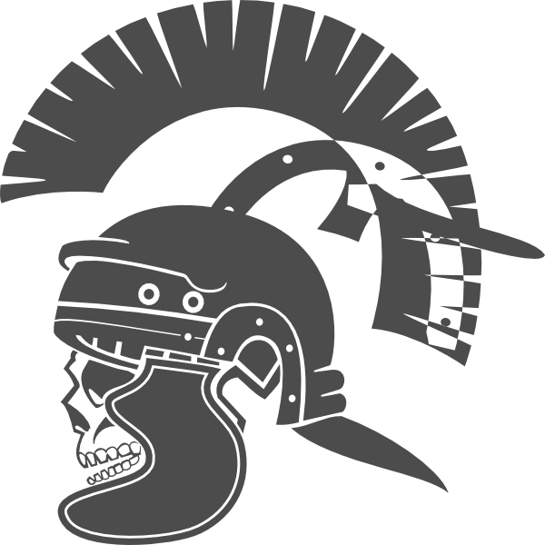 Roman Gladiator Skull Clip Art At Clker Com   Vector Clip Art Online    