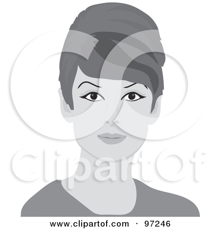 Royalty Free  Rf  Clipart Illustration Of A 60s Styled Grayscale Retro