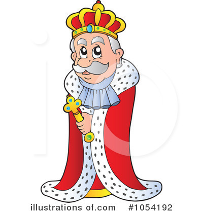 Royalty Free  Rf  King Clipart Illustration By Visekart   Stock Sample