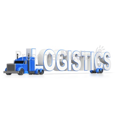 Semi Truck Logistics   Presentation Clipart   Great Clipart For