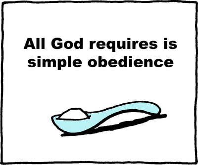 Simple Obedience Clipart