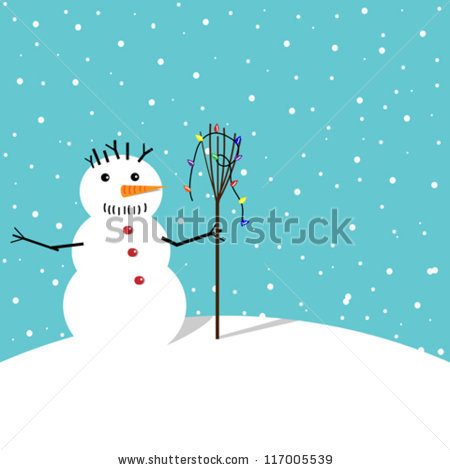Snow Hill Background Clipart