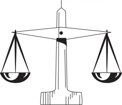 State Law Tool Scale Device District Judge Lawyer Suit Scales Balance