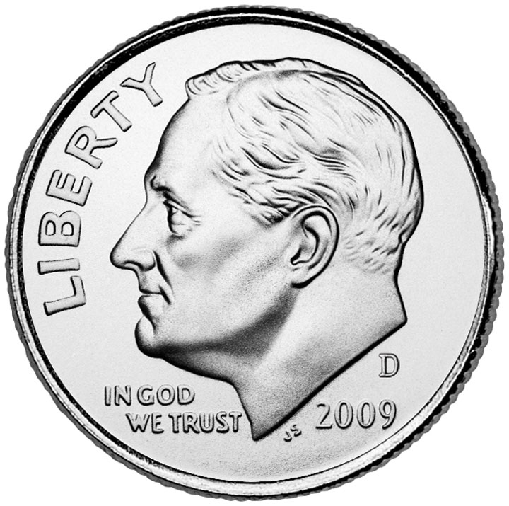 2009 Roosevelt Dime   Coin Pix