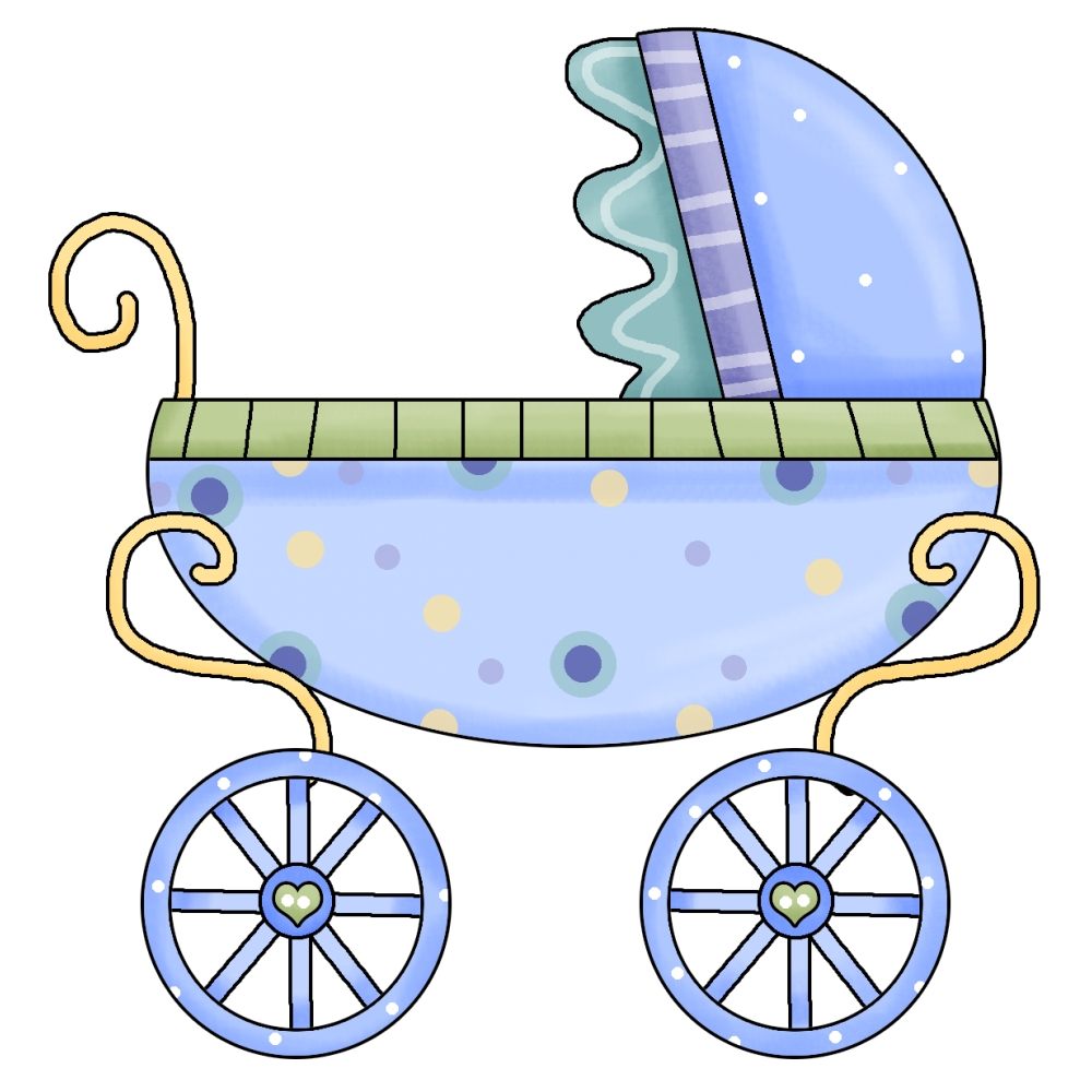 Baby Boy Stroller Clip Art 2015edbierman