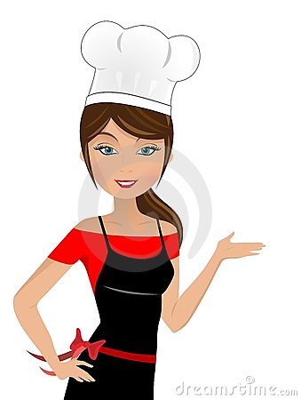 Chef Woman Clipart Cake Ideas And Designs