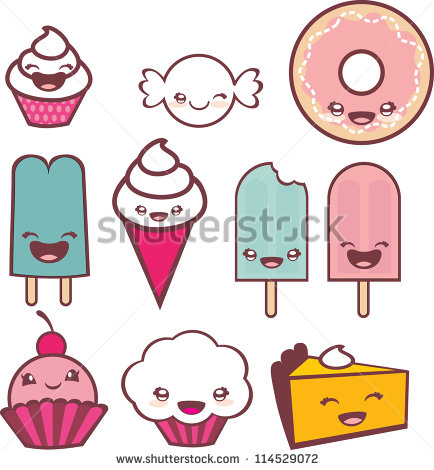 Cute Candy   Stock Vector