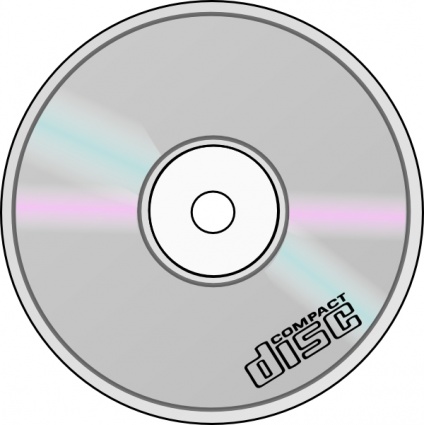 Free Vector Compact Disc Clip Art