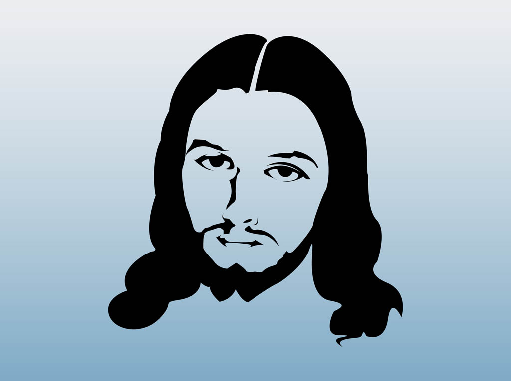 Jesus Face Clipart Jesus Face Graphics