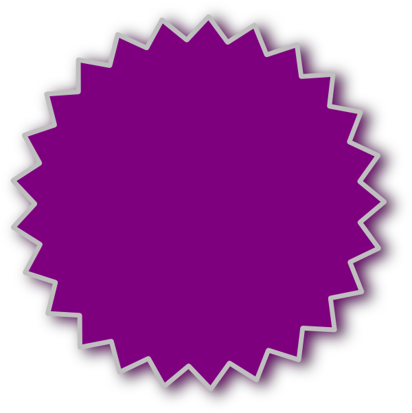 Pink Starburst Clip Art At Clker Com   Vector Clip Art Online Royalty    