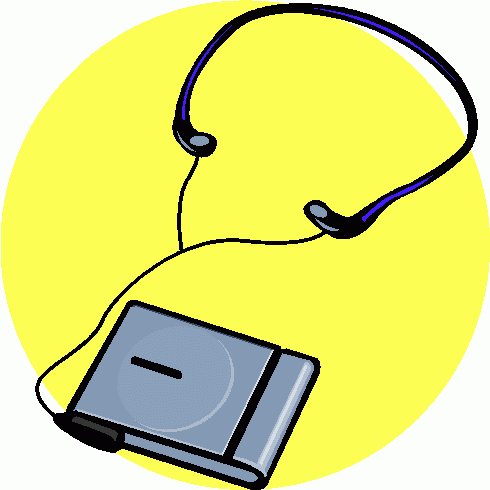 Portable Cd Player 7 Clipart