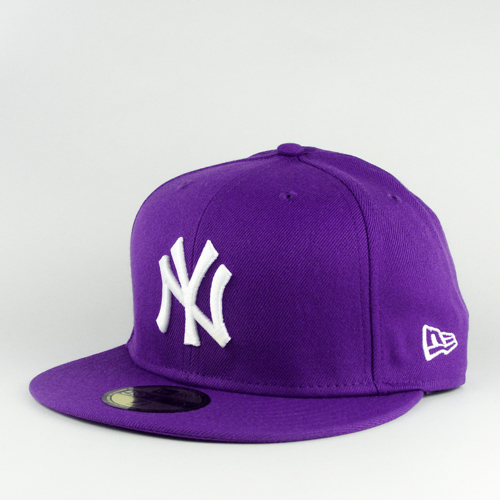 Purple Pimp Hat New York Yankees Light Purple