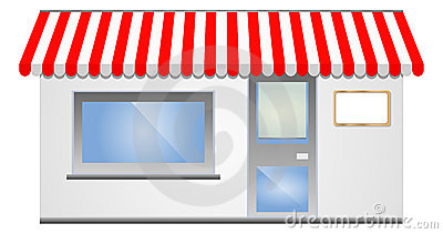 Storefront Clipart Storefront Awning Red 16358283 Jpg