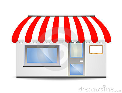 Storefront Clipart Storefront Awning Red 16461002 Jpg