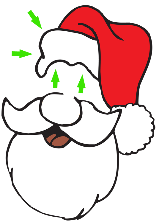 The Following Pages Will Show You Step By Step How To Draw Santa Claus    