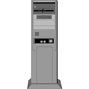 Tower Cpu Clipart Cliparts Of Tower Cpu Free Download  Wmf Eps Emf