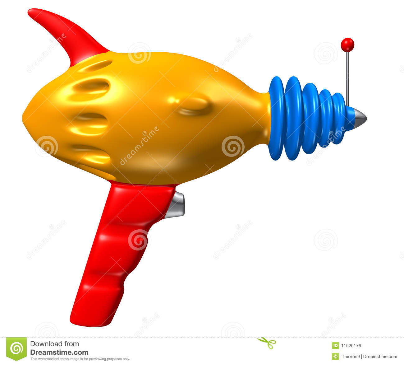 Toy Phaser Gun Royalty Free Stock Image   Image  11020176