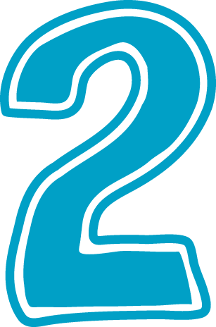 Blue Number 2 Clip Art Clipart   Free Clipart