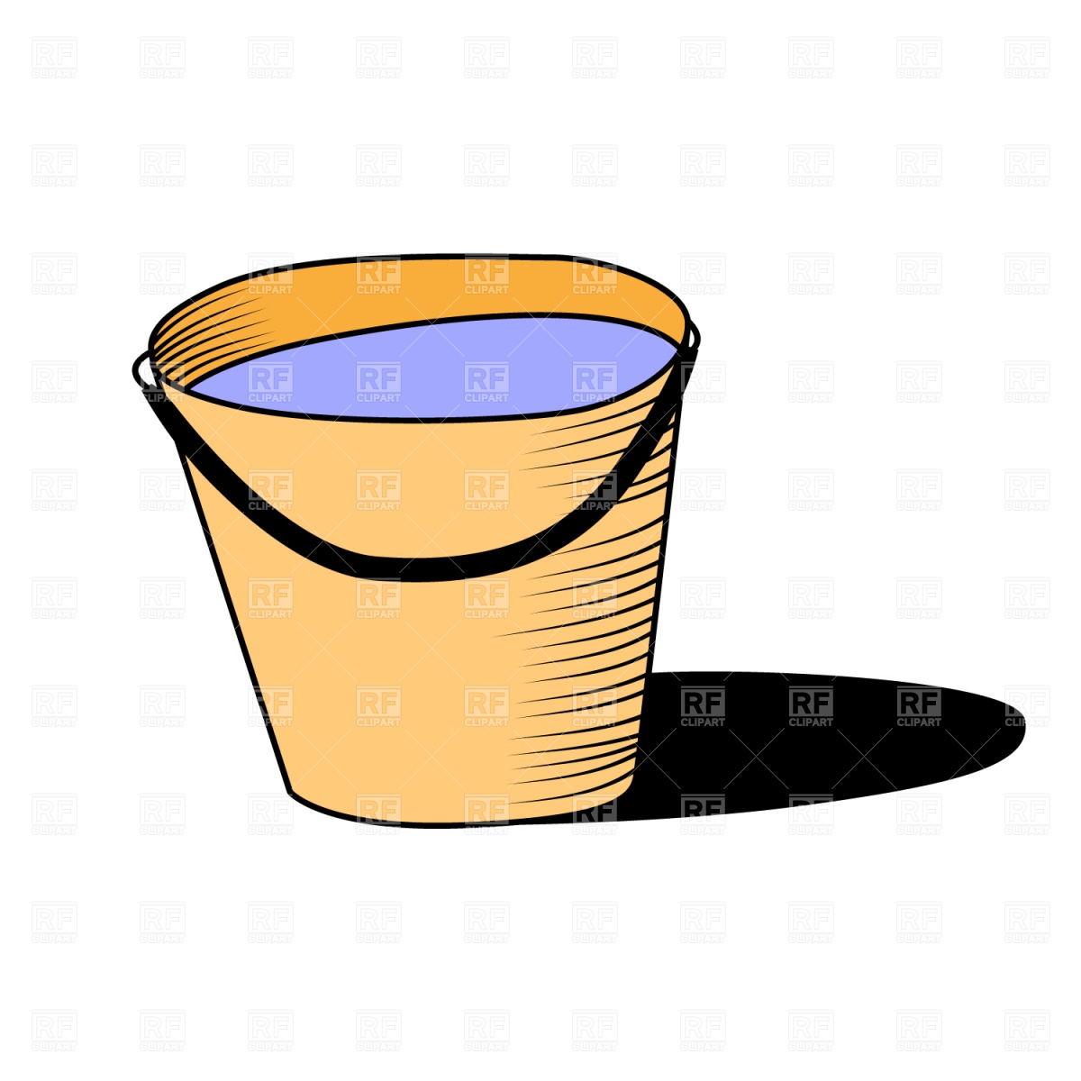 Bucket 1558 Objects Download Royalty Free Vector Clipart  Eps