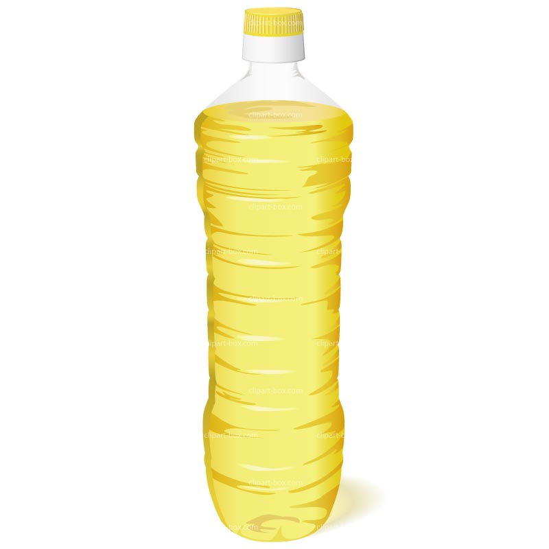 Clipart Sunflower Oil Bottle   Royalty Free Vector Design