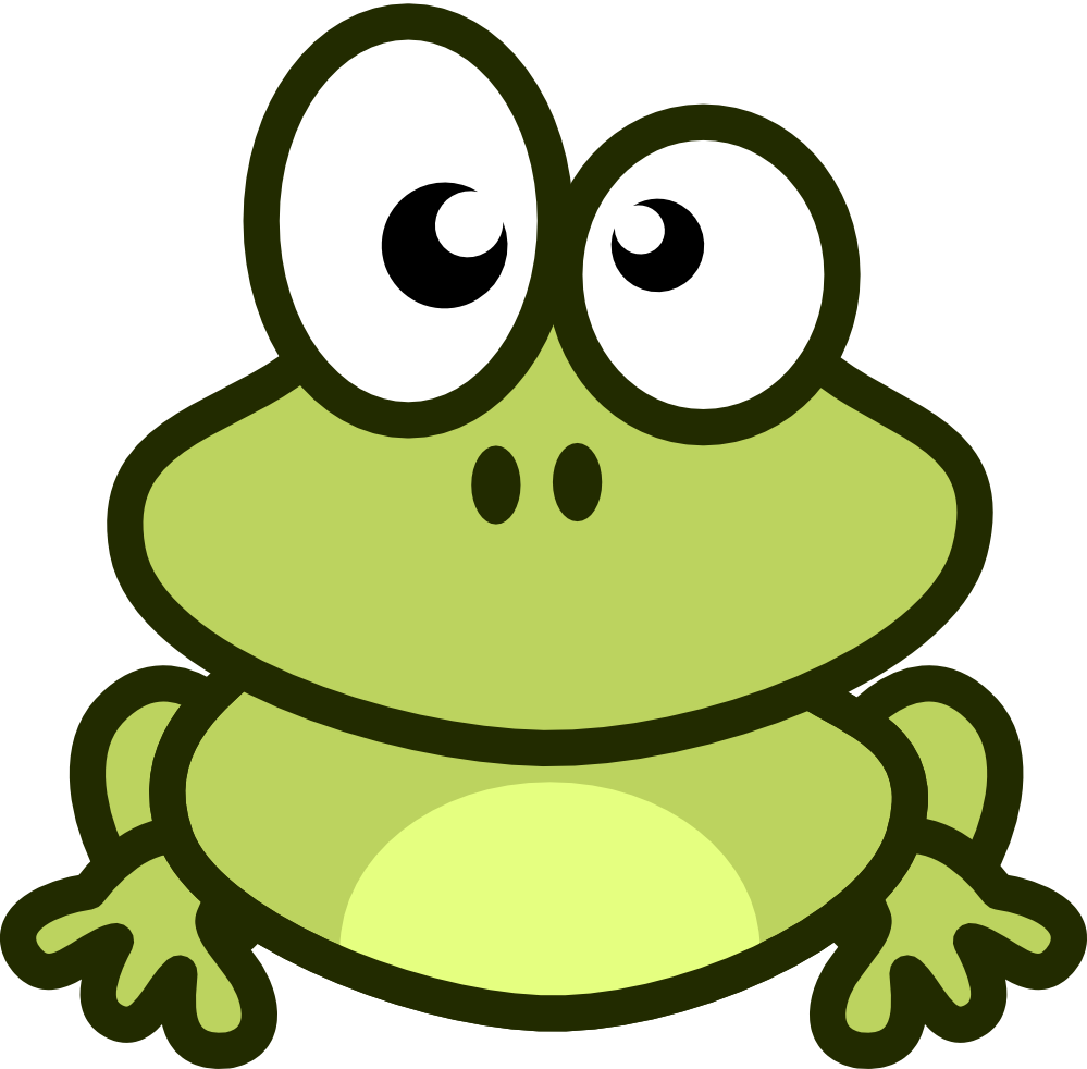 Free Cute Cartoon Frog Clip Art