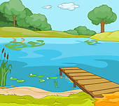 Lake Clipart And Illustrations