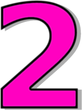 Number 2 Pink   Http   Www Wpclipart Com Signs Symbol Alphabets