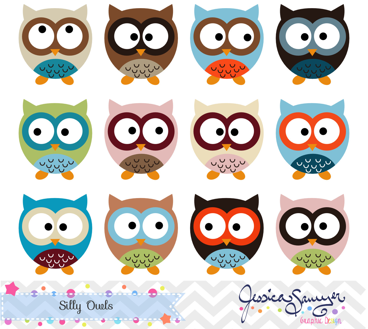 Silly Girl Clipart Silly Owl Clipart
